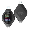 Kép 8/9 - Digitális USB-C tápmérő, többfunkciós feszültségmérő, mobiltelefon töltésérzékelő