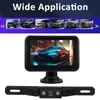 Kép 7/10 - 1080P tolatókamera színes képpel, éjjellátó funkcióval, IP69 vízálló - 5 hüvelykes