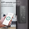 Kép 6/13 - Aoresac intelligens ujjlenyomatos ajtózár bejárati ajtóhoz, elektronikus kulcs nélküli bejárati ajtózár / Retesz fogantyúkészlettel