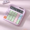 Kép 4/12 - DX-2289 kettős tápegységű színes számológép - Lila