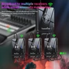 Kép 14/18 - SM-1 2,4 GHz-es vezeték nélküli fülhallgató-figyelő rendszer - Újratölthető adó és vevő, 30 m hatótáv, Mono/Sztereó kapcsoló