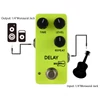 Kép 5/11 - ZORY Z-04 gitár analóg késleltető effektus pedál sokoldalú kezelőszervekkel és valódi bypass-szal