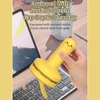 Kép 17/17 - Kézi mini aranyos csirke asztali porszívó, hordozható asztali porszívó - Pink