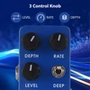 Kép 8/10 - ZORY Z-05 gitár analóg kórus effektus pedál sokoldalú kezelőszervekkel és valódi megkerülővel