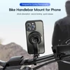 Kép 8/16 - TELESIN gyorskioldó motorkerékpár telefontartó, kerékpáros telefontartó - csere az iPhone 15 Pro készülékhez