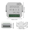 Kép 7/9 - 80A intelligens kétirányú Wi-Fi energiafigyelő, 2db 80A CT áramtranszformátor bilincsérzékelő