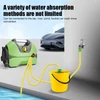 Kép 2/9 - 150 bar elektromos nagynyomású mosó, 3000 W-os magasnyomású tisztítógép permetezővel - Zöld