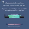 Kép 13/19 - Internet router, nagy teljesítményű 1200M kétsávos vezeték nélküli router