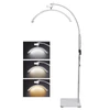 Kép 1/17 - Andoer HD-M60X 30 W padló LED videolámpa, félhold alakú kitöltőlámpa - Fehér
