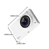Kép 4/9 - D7 hordozható 4K CCD digitális fényképezőgép, WiFi digitális videokamera - Fehér