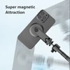 Kép 14/15 - MG06 hordozható mágneses telefontartó, állványra szerelhető telefontartó hidegpapucs adapterrel