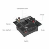 Kép 10/12 - KKmoon 100 W többfunkciós asztali fűrészlap mini asztali elektromos fűrészvágó (rugalmas pengével és további tartozékokkal)