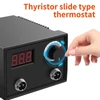 Kép 10/10 - 100 W-os többfunkciós digitális kijelzős elektromos sütőtök, fából készült pirográfiai gép