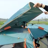 Kép 15/16 - Kültéri önvezető utazó kemping sátor, automata gyorsnyitó sátor - Kék, L méret