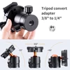 Kép 7/10 - K&F CONCEPT BH-28L gömbfejű állványra szerelhető adapter
