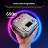 Kép 8/17 - Manbily hordozható RGB videolámpa, fényképezési LED videolámpa