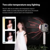 Kép 9/17 - Manbily hordozható RGB videolámpa, fényképezési LED videolámpa