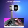 Kép 13/17 - Manbily hordozható RGB videolámpa, fényképezési LED videolámpa