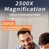 Kép 6/20 - 10,1 hüvelykes 3 lencsés 2K TV digitális mikroszkóp, 2500X érmemikroszkóp nagyító a teljes érmékhez