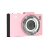 Kép 3/13 - H18 4K digitális fényképezőgép, hordozható digitális videokamera, CCD kamera - Pink