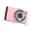 Kép 4/13 - H18 4K digitális fényképezőgép, hordozható digitális videokamera, CCD kamera - Pink