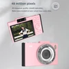 Kép 6/13 - H18 4K digitális fényképezőgép, hordozható digitális videokamera, CCD kamera - Pink