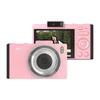 Kép 1/13 - H18 4K digitális fényképezőgép, hordozható digitális videokamera, CCD kamera - Pink