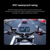 Kép 10/17 - SJCAM RD10 motorkerékpár fedélzeti kamera (első és hátsó)  6,25 hüvelykes IPS képernyős monitorral