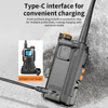 Kép 10/17 - BAOFENG hordozható 5W-os kézi walkie-talkie interphone
