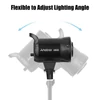 Kép 3/11 - Andoer LM60Bi hordozható LED-es fotózási kitöltőlámpa, 60 W-os stúdió videólámpa