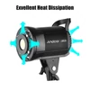 Kép 4/11 - Andoer LM60Bi hordozható LED-es fotózási kitöltőlámpa, 60 W-os stúdió videólámpa