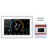 Kép 9/18 - 95-240 V intelligens termosztát, programozható termosztát, 5+1+1 hat periódusos hangos APP vezérlés - Fehér, Wi-Fi