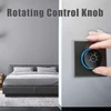 Kép 14/15 - WiFi intelligens termosztát, hőmérséklet-szabályozó, hetente programozható - Fekete, elektromos padlófűtéshez 16A
