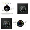 Kép 10/15 - WiFi intelligens termosztát, hőmérséklet-szabályozó, hetente programozható - Fekete, 5A víz/gáz kazánhoz