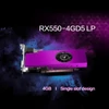 Kép 5/11 - Yeston RX550-4G D5 LP grafikus kártya, Radeon Chill 4 GB memória GDDR5