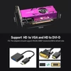 Kép 11/14 - Yeston RX550-4G 4HD GA 4 képernyős grafikus kártya, 4 GB/128bit/GDDR5 memória