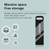 Kép 10/15 - Lenovo SX110 USB 2.0 flash meghajtó, hordozható fém U-Disk - Fekete, 32G