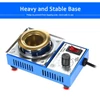 Kép 7/15 - Mini ólommentes forrasztóedény, titán bevonatú, rozsdamentes acél forrasztóedény (220 V) - 100W 38mm 250g