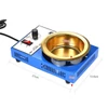 Kép 9/14 - Mini ólommentes forrasztóedény, titán bevonatú, rozsdamentes acél forrasztóedény (220 V) - 300W 100mm 1200g