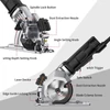 Kép 7/11 - Mini körfűrész, 4,8 A 4-1/2 hüvelykes kompakt körfűrész, 3700 ford./perc - Szürke