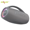 Kép 1/17 - ZEALOT S97 80 W vezeték nélküli BT hangszóró erőteljes basszussal és színes fényekkel - Szürke