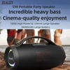 Kép 8/20 - ZEALOT S98 BT vezeték nélküli sztereó hangszóró 150 W-os dübörgő hanggal, színes fényekkel - Fekete
