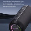 Kép 13/18 - ZEALOT S32 Max: nagy hatékonyságú hordozható vezeték nélküli hangszóró BT 5.2 technológiával és RGB fényeffektusokkal - Kék