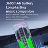 Kép 12/18 - ZEALOT S32 Max: nagy hatékonyságú hordozható vezeték nélküli hangszóró BT 5.2 technológiával és RGB fényeffektusokkal - Szürke
