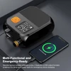 Kép 7/14 - Hordozható lapátos szivattyú, 25 PSI nagynyomású elektromos légkompresszoros szivattyú Power Bankkal