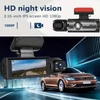 Kép 5/8 - 1080P DVR Dash kamera, első és belső kettős kamerás menetrögzítő 3,16 hüvelykes IPS képernyővel
