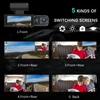 Kép 8/8 - 1080P DVR Dash kamera, első és belső kettős kamerás menetrögzítő 3,16 hüvelykes IPS képernyővel