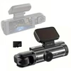Kép 1/8 - 1080P DVR Dash kamera, első és belső kettős kamerás menetrögzítő 3,16 hüvelykes IPS képernyővel