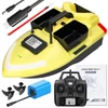 Kép 1/17 - GPS önvilágító horgászcsali csónak, 500 m-es távirányító, kétmotoros háromlábú kialakítás, 2 kg töltés - 5200 mAh akkumulátor