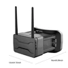 Kép 9/18 - 5,8 GHz-es FPV szemüveg, magával ragadó repülési szemüveg
